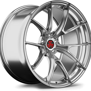 Jantes forgées <span class=keywords><strong>Y</strong></span>-Spoke 5 branches brossées argentées Apex VS-5RS 18 pouces 5x114.3 légères pour Honda Civic Type <span class=keywords><strong>R</strong></span> Toyota 86 - Product Image 5