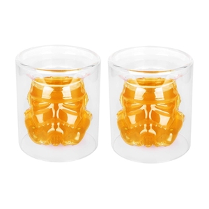 Tasse en <span class=keywords><strong>verre</strong></span> créative de haute qualité en forme d'étoile de la guerre noire, cadeau d'anniversaire, liqueur, whisky, bière - Product Image 6