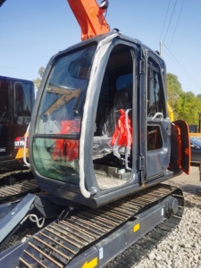 Hitachi 7 Tons Crawler Mini Excavadora Marca Rendimiento Estable y Eficiente con Motor de Núcleo y Componentes del Motor - Product Image 3