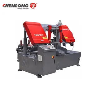 Chenlong Gz-4240 doble columna completamente automática de corte de Metal Sierra de banda de precio de la máquina