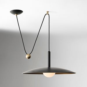 Lustre suspendu en forme de soucoupe volante, style minimaliste nordique, hauteur réglable, pour restaurant, luminaires de luxe spéciaux - Product Image 1
