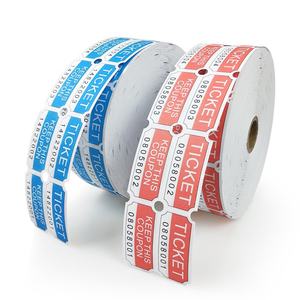 Raffle High Quality Custom Service Ticket Printing Travel Ticket for Event and Exhibition - Product Image 2