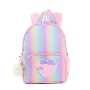 2023 hot sale fashion creative backpack colourful shining girls cute gleit shoulder bags