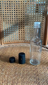 Botella de vidrio transparente con tapa de PP, 5 oz, 8 oz, venta al por mayor - Product Image 4