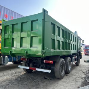 HOWO 371 덤프트럭 6x4 8x4 중장비 팁퍼 트럭 디젤 엔진 건설 운송용 - Product Image 3