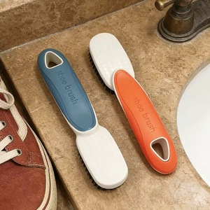 Brosse à chaussures à poils doux, en nylon et plastique, pour le nettoyage domestique, multifonctionnelle - Product Image 3