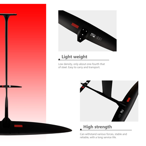 Kit de Hidroala de Carbono GY Watersports Axis ART V2 879 con Bomba, Mástil de Aluminio Negro de 790 cm², Tabla de Surf, Tabla de Parawing para Lagos ART V2 879 W - Product Image 3