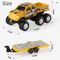 NUEVO JJRC SJY-Q235 Mini Camioneta Eléctrica RC Todoterreno de Plástico con Luces Geniales, Alcance de 15m, Lista para Usar en Interiores y Exteriores, con Cargador