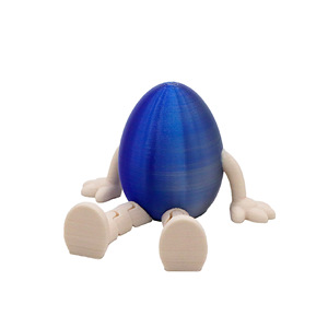 Modello di Uovo di Coniglio Stampato in 3D Linda, Giocattolo Pasquale per Bambini, Divertente <span class=keywords><strong>e</strong></span> Flessibile, <span class=keywords><strong>Angelo</strong></span> <span class=keywords><strong>e</strong></span> <span class=keywords><strong>Diavolo</strong></span> in Cristallo, Giocattolo Uovo di Pasqua Stampato in 3D - Product Image 6