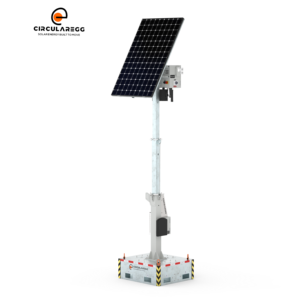 Ready to Ship 1*460W GD460 Solar <b>Light</b> Tower Mobile Trailer Tower - Product Image 1
