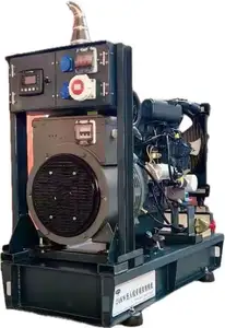 Generador diésel abierto de 30kVA, motor Kubota