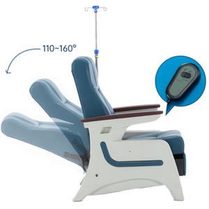 Luxury Hospital Comfortable <b>Recliner</b> Medical Transfusion <b>Chair</b> With IV Pole Adjustable Infusion <b>Chairs</b> - Product Image 2