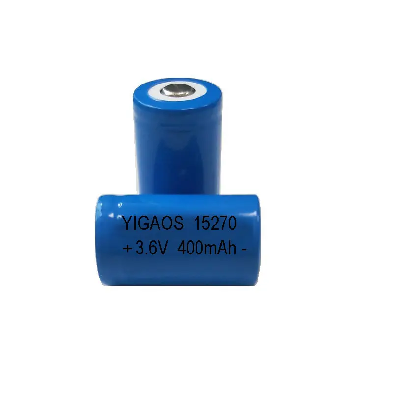 CR123 CR2 rechargeable Lithium ion batteries 10440 15270 14250 16310 3.7V 400mAh rechargeable battery for camera