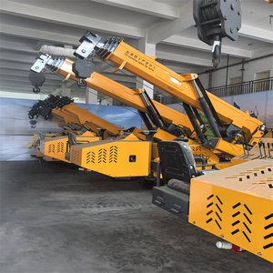 5 Ton Crawler truk derek laba-laba <span class=keywords><strong>Mounted</strong></span> Ulis terpasang untuk industri bahan bangunan Gearbox fungsional baru Motor harga rendah - Product Image 2