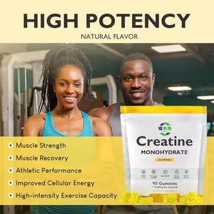 Bán chạy nhất Creatine Hydrate Gummies cung cấp tập thể dục cường độ cao và phục hồi cơ bắp Gummies - Product Image 5