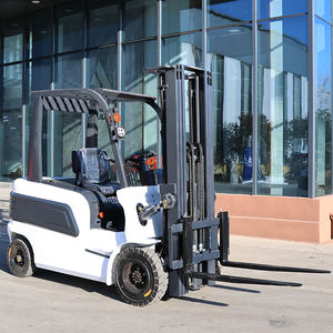 Бесплатная доставка, 1500 кг, 3 тонны 1,5 тонн, 3,5 тонн, Портативный Телескопический вилочный погрузчик с зарядным устройством, аккумулятор - Product Image 2