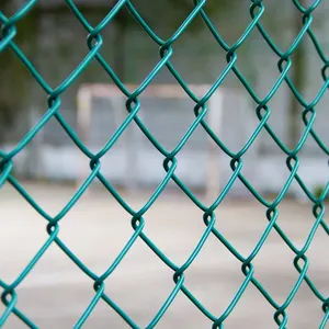 Malla ciclonica galvanizado de 200 m mallas de alambre galvanized pvc coated chain link fence