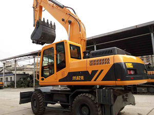 حفارة ذات عجلات XE150WG 15ton 0.58CBM جرار هيدروليكي صيني كبير جرافة انزلاقية توجيه خلاطة خرسانة لوادر 4x4 مطحنة حراجية - Product Image 4