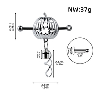 QKKQ vente en gros femmes pinces à mamelon réglables pinces à clitoris Bondage jouet sexuel Piercing pinces à mamelon BDSM cadeau de noël prix d'usine