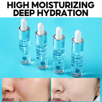 Sérum Anti-Âge Visage West & Month à l'Acide Hyaluronique Or, Soin Hydratant et Éclaircissant