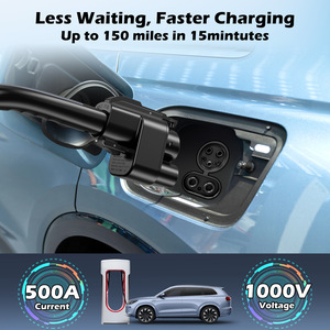 Adaptador de cargador 2025EV CCS2 a CCS1, adaptador de enchufe, adaptador de carga de coche, Conector de cargador EV, adaptador combinado de CC y CA para uso EV - Product Image 5