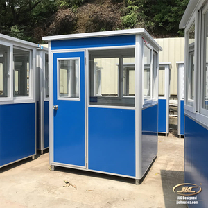 Cabina Prefabbricata per Guardie, Casetta di Sicurezza per Uso Esterno, Box di Sicurezza Portatile - Product Image 5
