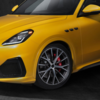 Rines Forjados de Alta Calidad de 21 Pulgadas, Acabado Mate en Gris Metálico, 5x114.3, Compatibles con Maserati Levante
