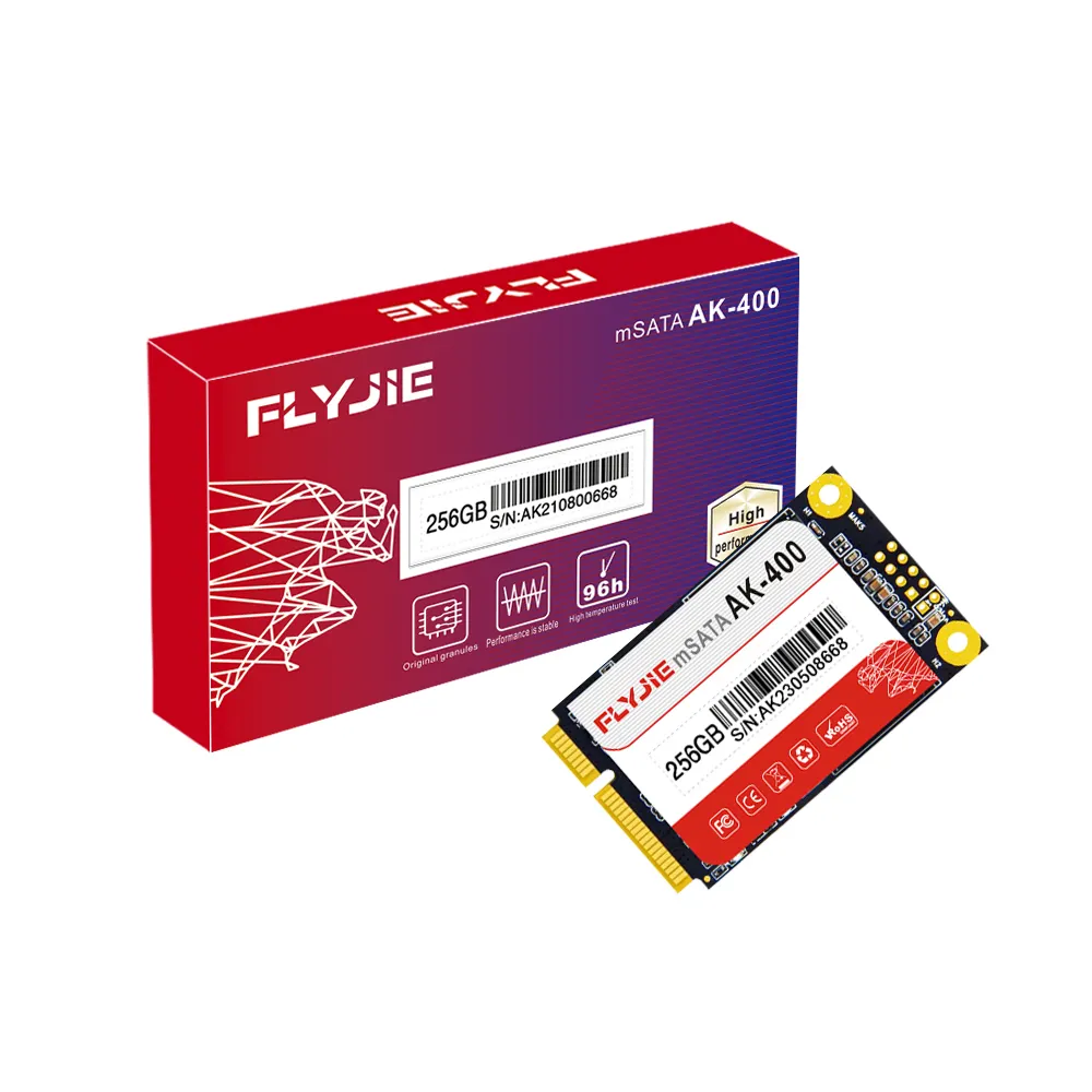 Flyjie高速読み取り/書き込み速度TCNANDフラッシュドライブmSATA32GB 64GB 128GB 256GB 512GB 1テラバイト2テラバイトSSDハードドライブ内蔵