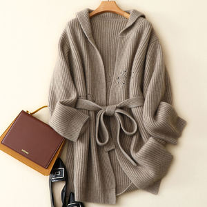 Factory Prijs Nieuwste Lange Ontwerp Losse Kasjmier Kledingstukken - Product Image 3