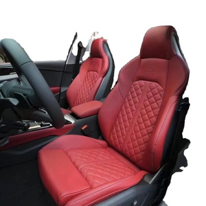 X3 X5 <span class=keywords><strong>X6</strong></span> M3 M5 M6 Series Upgrade M Accesorios para el interior del automóvil Asiento de cubo de carreras deportivas Cubierta de cuero personalizada y esponja - Product Image 2