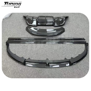 Kit Carrozzeria in Fibra di Carbonio per <span class=keywords><strong>Audi</strong></span> <span class=keywords><strong>E</strong></span>-<span class=keywords><strong>tron</strong></span> <span class=keywords><strong>GT</strong></span> 2021+ - Kit di Conversione <span class=keywords><strong>e</strong></span> Aggiornamento: Labbro Anteriore, Diffusore Posteriore, Minigonne Laterali, Spoiler - Product Image 2