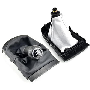 Seat Manual Transmission <b>Shift</b> <b>Knob</b> 5 6 Speed Leather Ergonomic Gear Lever Cover Integrated Accessory - Product Image 5