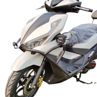 Barres de protection antichute avant et latérales noires Wuyang pour WH125T-9D NX125 – Accessoires de modification pour moto