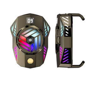 Enfriador de Teléfono Móvil <span class=keywords><strong>K10</strong></span> con Clip Trasero y Doble Ventilador, Radiador para Smartphone, el Mejor Ventilador de Refrigeración para Juegos PUBG y Transmisiones en Vivo - Product Image 4