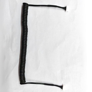 多芯錫メッキ銅導体PUスプリングワイヤーPTFE絶縁IP66等級、家庭用電化製品、コンピュータ、自動車、オートバイ用 - Product Image 1