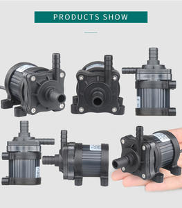 Mini Pompa Solare a Pressione 12V/24V per Acqua, Dispenser, Skimmer, Riscaldamento Pesci, Moto, con Ingranaggi PWM - Product Image 2