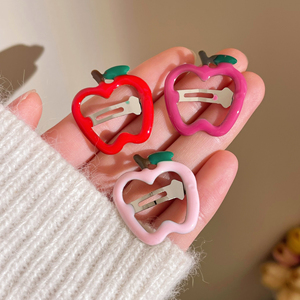 2026 Hot Selling Popular Niche Design Cute <b>Sweet</b> Fruit Series Hairpin Cartoon Style Girl's Hairpins Fashion Jewelry Wholesale - Product Image 3
