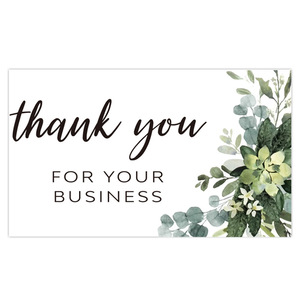 Customized Thank You Post Card Premium <strong>Blank</strong> <strong>Postcards</strong> Thick Card LOGO Paper <strong>Postcards</strong> Greeting Message Craft Paper Card Gift - Product Image 6