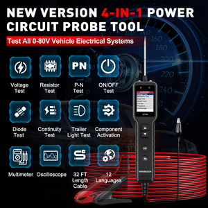 King bolen Neuer ETC300 Automotive Electrical <span class=keywords><strong>Circuit</strong></span> <span class=keywords><strong>Tester</strong></span> 12V 24V Autobatterie <span class=keywords><strong>tester</strong></span> - Product Image 2