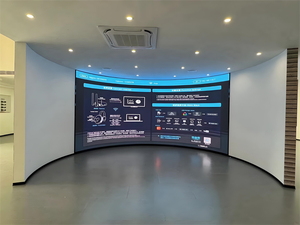 Pantalla LED Curva Flexible para Interiores P2, Pared <span class=keywords><strong>de</strong></span> Fondo Publicitaria Curva, Fondo Dinámico con Video 8K - Product Image 6