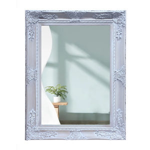 Décoration de maison de luxe <span class=keywords><strong>grand</strong></span> <span class=keywords><strong>miroir</strong></span> mural à cadre en <span class=keywords><strong>bois</strong></span> rectangulaire pleine longueur Long garçon Dressing <span class=keywords><strong>miroir</strong></span> suspendu Spiegel - Product Image 2
