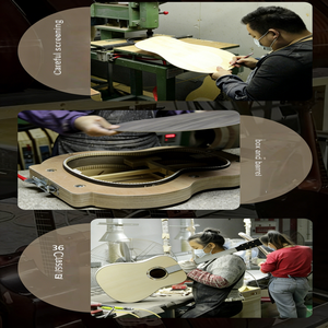 Guitarra Eléctrica Semisólida Fabricada en China, Guitarra Eléctrica <span class=keywords><strong>de</strong></span> Madera Maciza con Sonido Rico - <span class=keywords><strong>Precio</strong></span> Económico para Principiantes, Práctica Diaria - Product Image 6