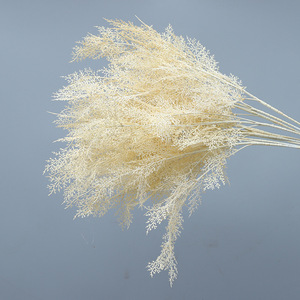 Fleurs artificielles en plastique haute simulation, blanc champagne, bleu, rouge, pour décorations de mariage, aménagement de plafond et paysagisme - Product Image 5