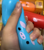 Nouveau design Kawaii Jouet Squishy en forme de hot-dog fait main, super doux, sonore et anti-stress, boîte mystère, vente en gros
