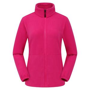 Factory Price Women Polar <strong>Fleece</strong> Fabric Coat <strong>Ladies</strong> Jackets Warm Girls Full Zip Collar Coat - Product Image 6