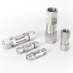 Válvulas de Retención de Aceite y Gas Tipo Swagelok Parker de Acero Inoxidable 316SS de Alta Presión, Manuales, Sin Retorno, de 6000 Psig, 1/3 psi - Product Image 1