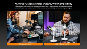 <span class=keywords><strong>COMICA</strong></span> D10 Pro, ligero, dinámico, juego de escritorio para computadora, micrófono de mano inalámbrico para grabación en vivo - Product Image 6