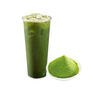 Poudre de thé à bulles au matcha instantanée, saveur avec sucre et ingrédients halal, en sachet - Product Image 1