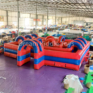 Parque <span class=keywords><strong>de</strong></span> atracciones inflable comercial <span class=keywords><strong>laberinto</strong></span> patio <span class=keywords><strong>de</strong></span> recreo al aire libre <span class=keywords><strong>laberinto</strong></span> inflable gigante juego deportivo para niños adultos - Product Image 1