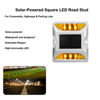 Lampu penanda tanah bertenaga surya IP68-Certified untuk jalur masuk luar ruangan dan jalur pejalan kaki